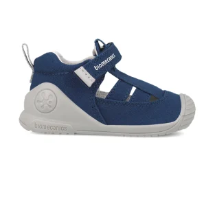 Sandalias Biomecanics Azul con Velcro para Bebé