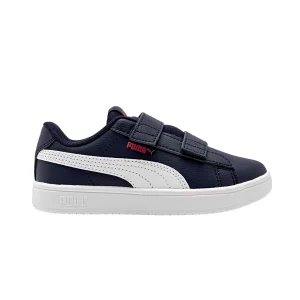 Tenis Puma Rickie Classic Azul Marino para Niño