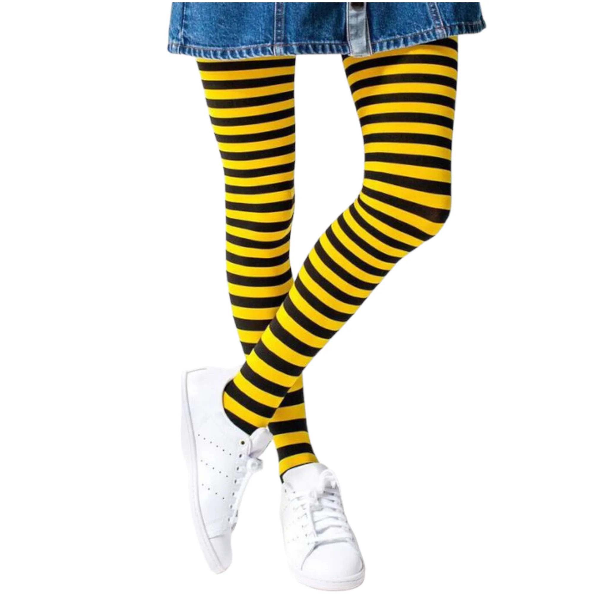 Malla rayada abeja amarillo con negro varias tallas
